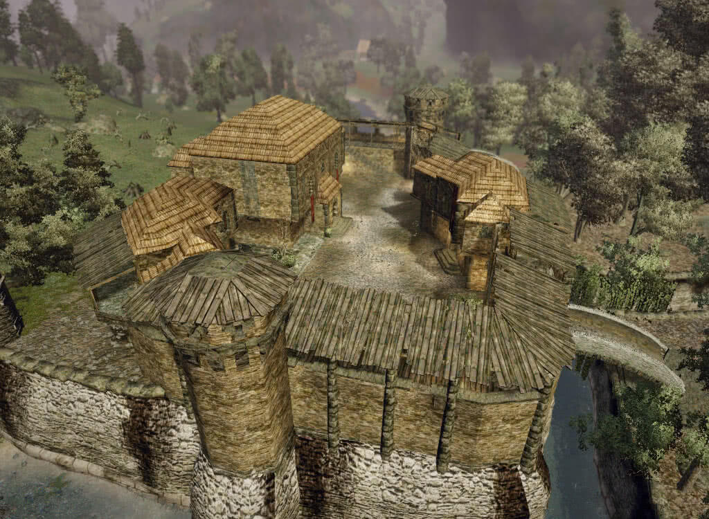 Крепость на реке - игра Готика 3