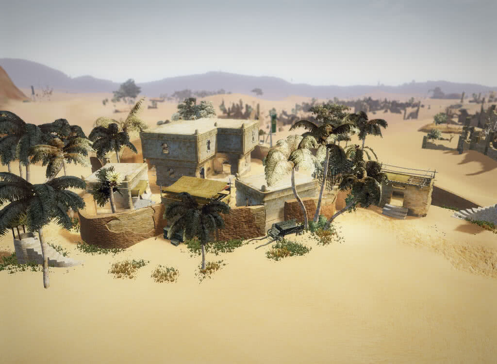 Городок в пальмах - игра Готика 3