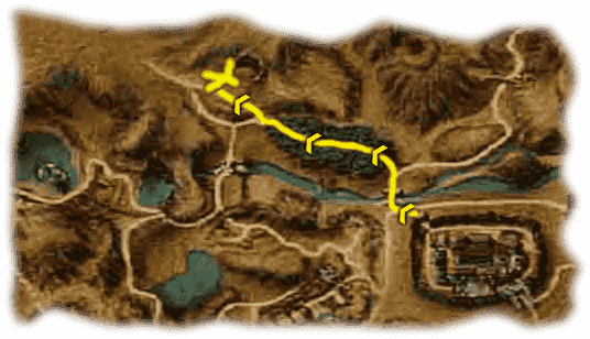 Путь к шахте Старого лагеря