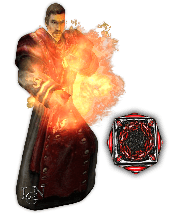 Огненный шар из арсенала Магов огня в игре Готика 1
