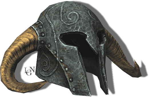 Древний нордский шлем. 