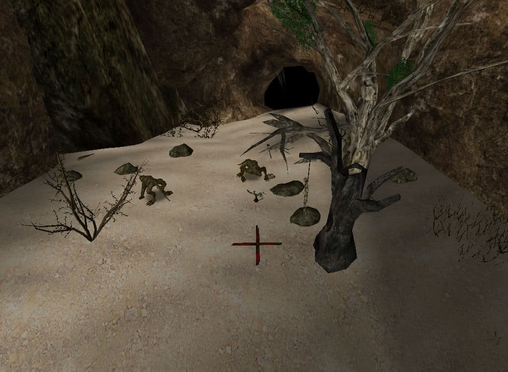 Пещера на скрытом пляже - игра Готика 2