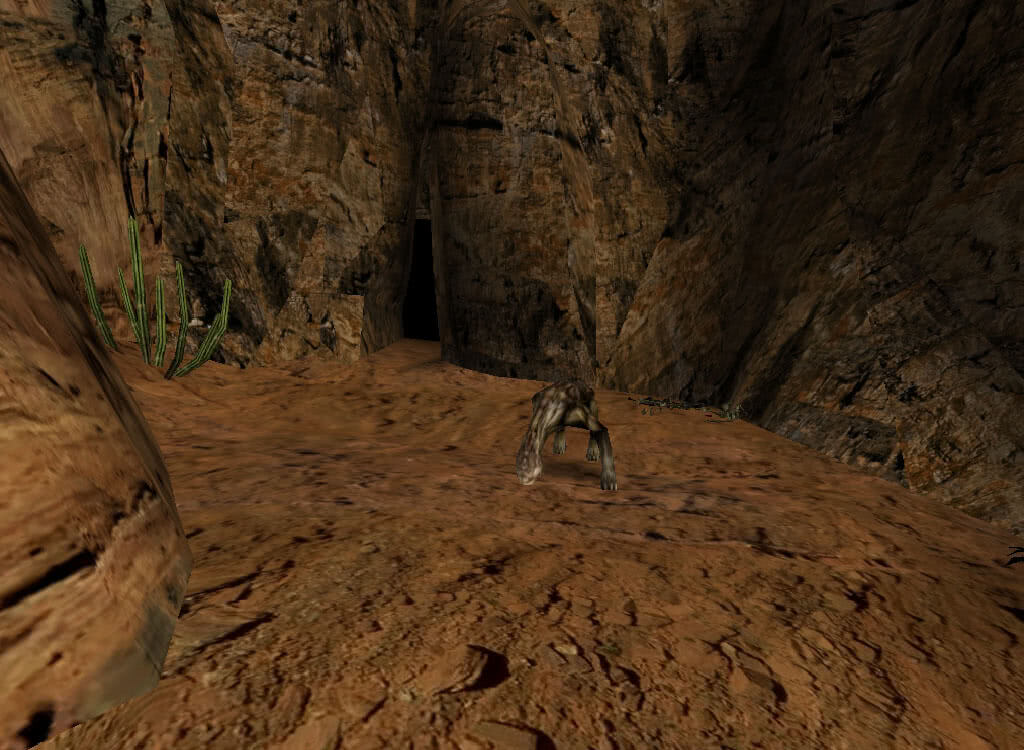 Ищейка в каньоне - игра Готика 2