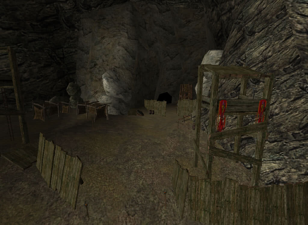 Вход в шахту Старого лагеря – игра Готика 1