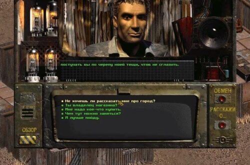 Fallout 1 скриншоты Киллиан в Джанктауне
