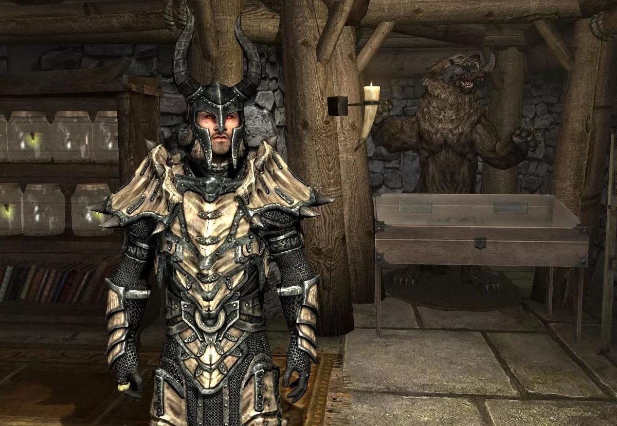 Драконья панцирная броня (полный сет) — The Elder Scrolls V: Skyrim