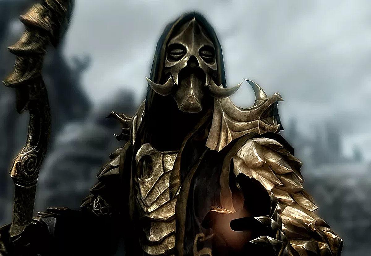Конарик — маска драконьего жреца из The Elder Scrolls V: Skyrim