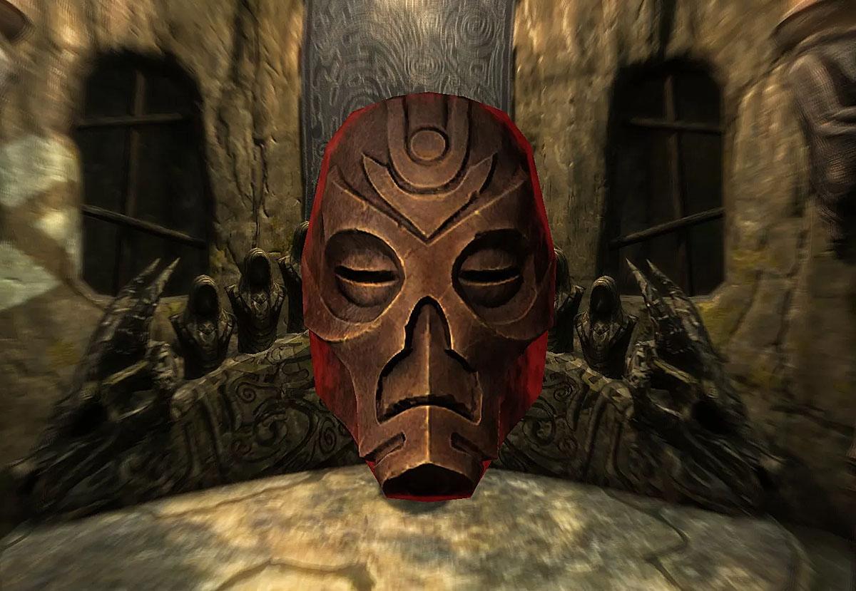 Накрин — маска драконьего жреца из The Elder Scrolls V: Skyrim