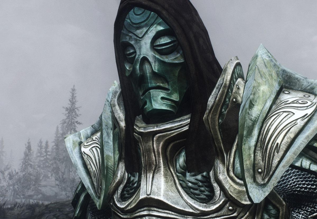 Вокун — маска драконьего жреца из The Elder Scrolls V: Skyrim
